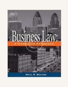 N.Bevans. Business Law